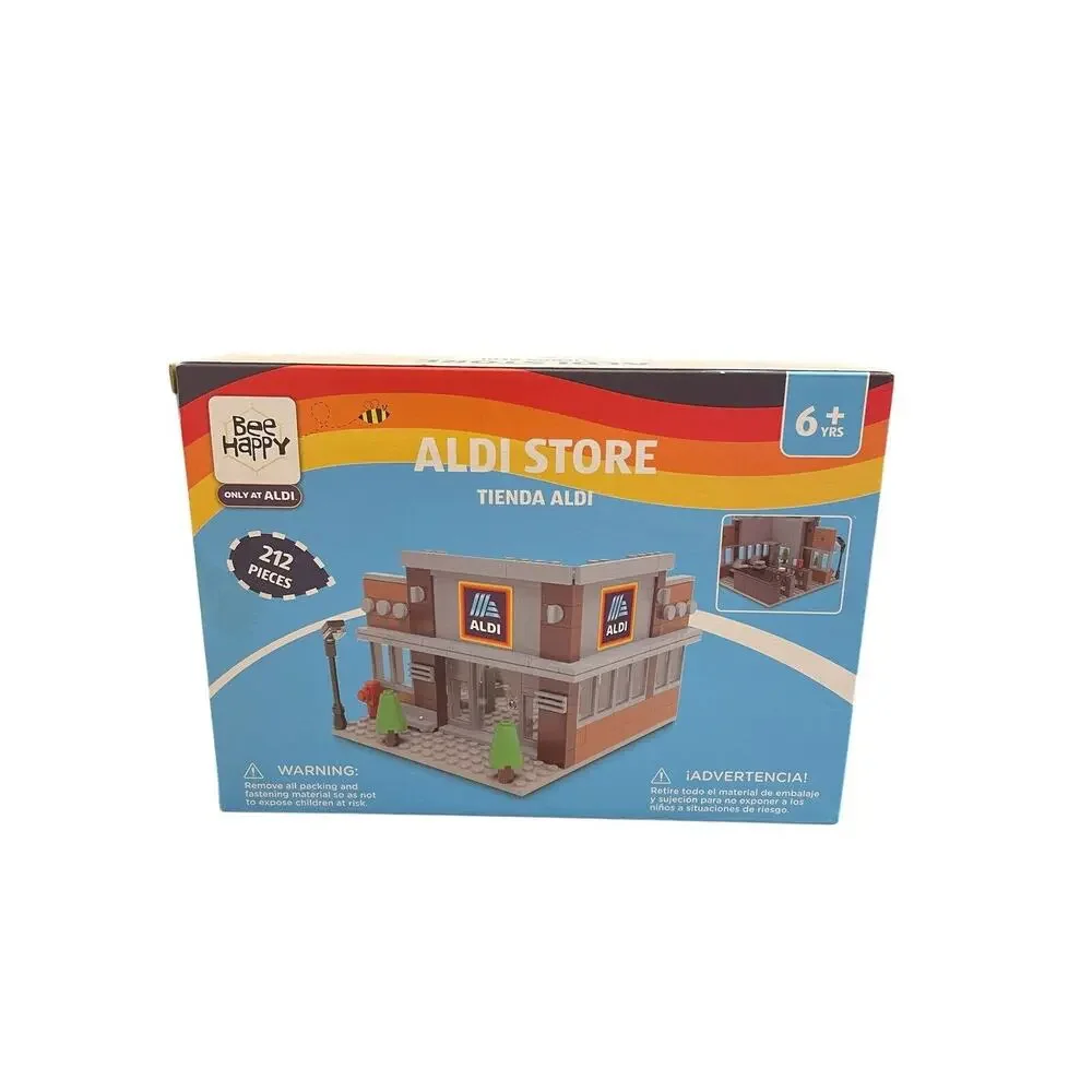 Bee Happy ALDI LEGO Store Set Aldi‎ Finds Building Bricks RARE 212 Piece NEW